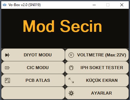 VOBOX2 kullanım fotoğrafı